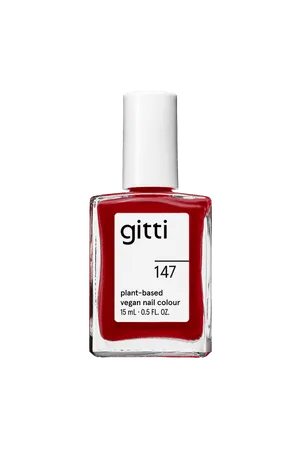 plant-based vegan nail colour, 147 Real Red