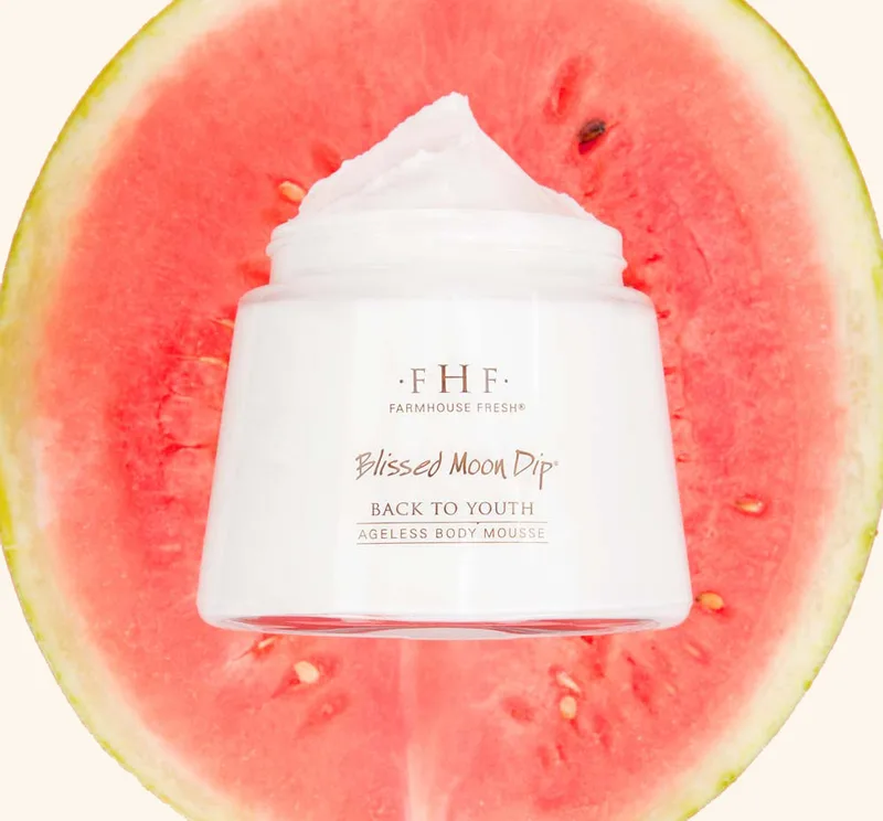 Goods Blissed Moon Dip Back to Youth Ageless Body Mousse