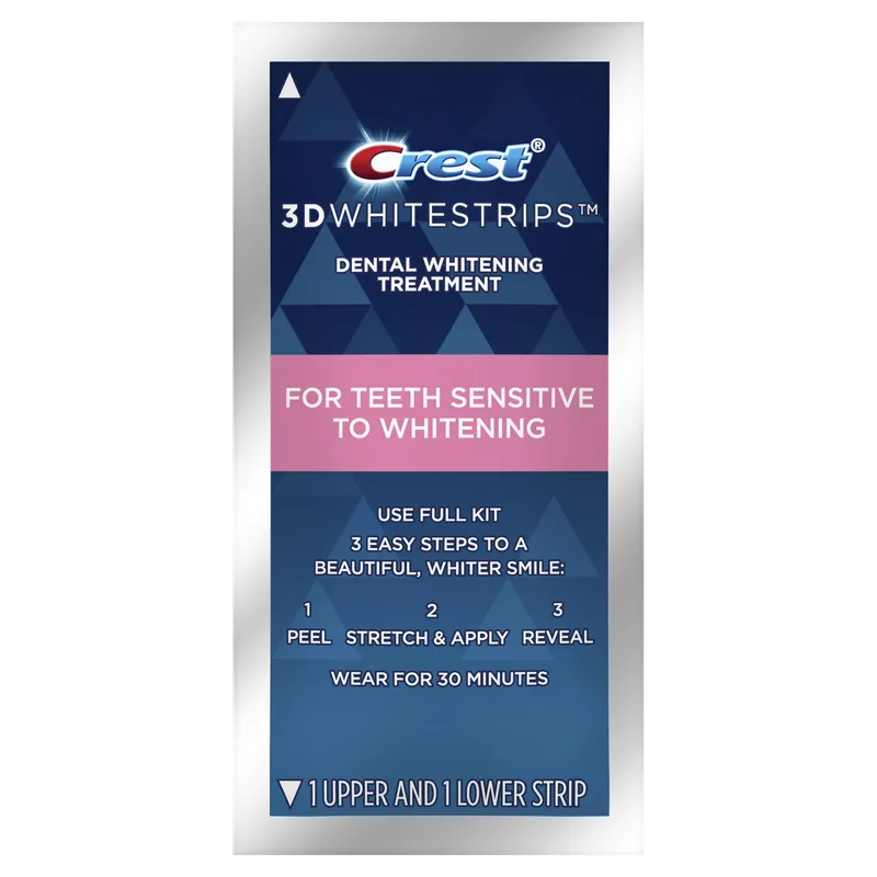3 D Whitestrips Sensitive White Dental Whitening Kit
