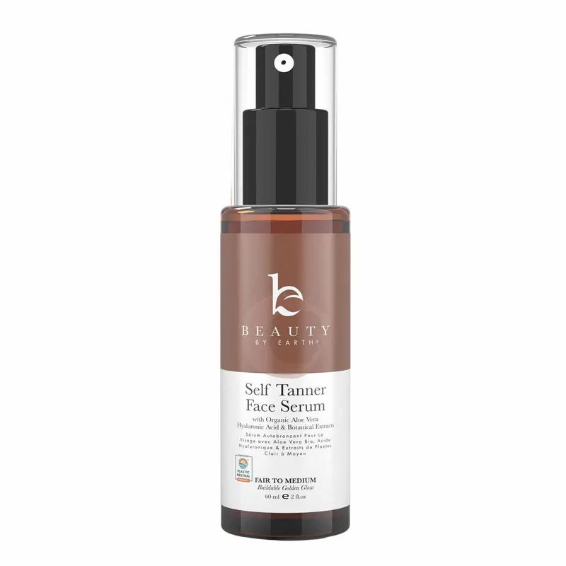Self Tanner Face Serum, Fair to Medium