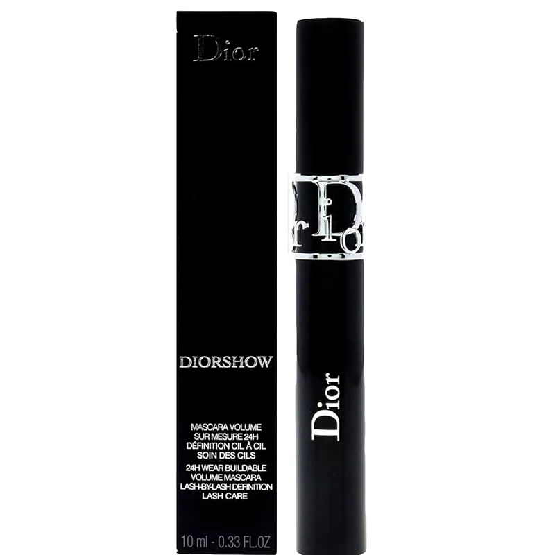 Christian Dior Diorshow 24h Wear Buildable Volume Mascara - 090 Black, 0.33 oz Mascara