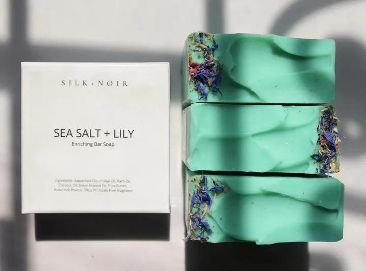 Bar Soap, Sea Salt + Lily
