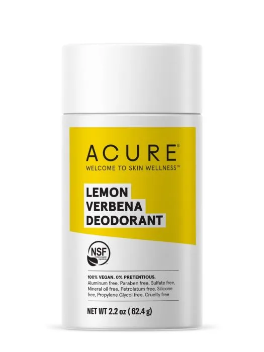 Deodorant, Lemon Verbena (2020 formulation)