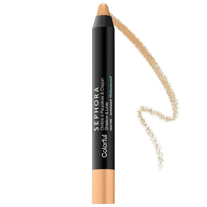 Collection Sephora Colorful Waterproof Eyeshadow & Eyeliner Multi-Stick, 35 Cafe Au Lait, Matte Finish