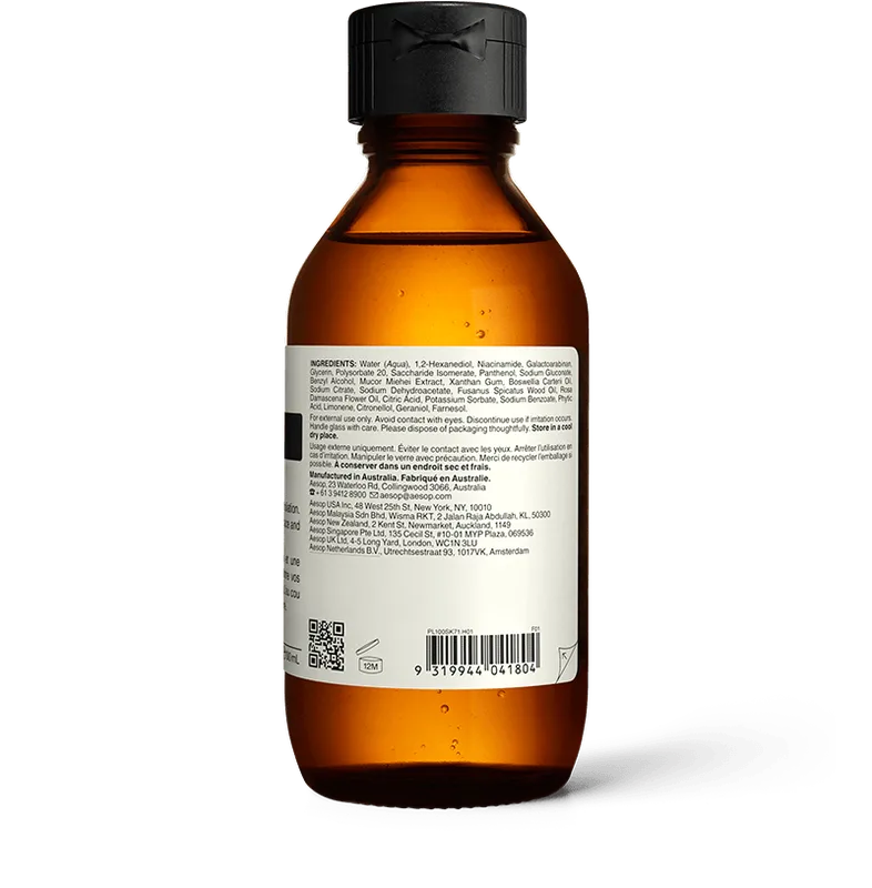 Immaculate Facial Tonic