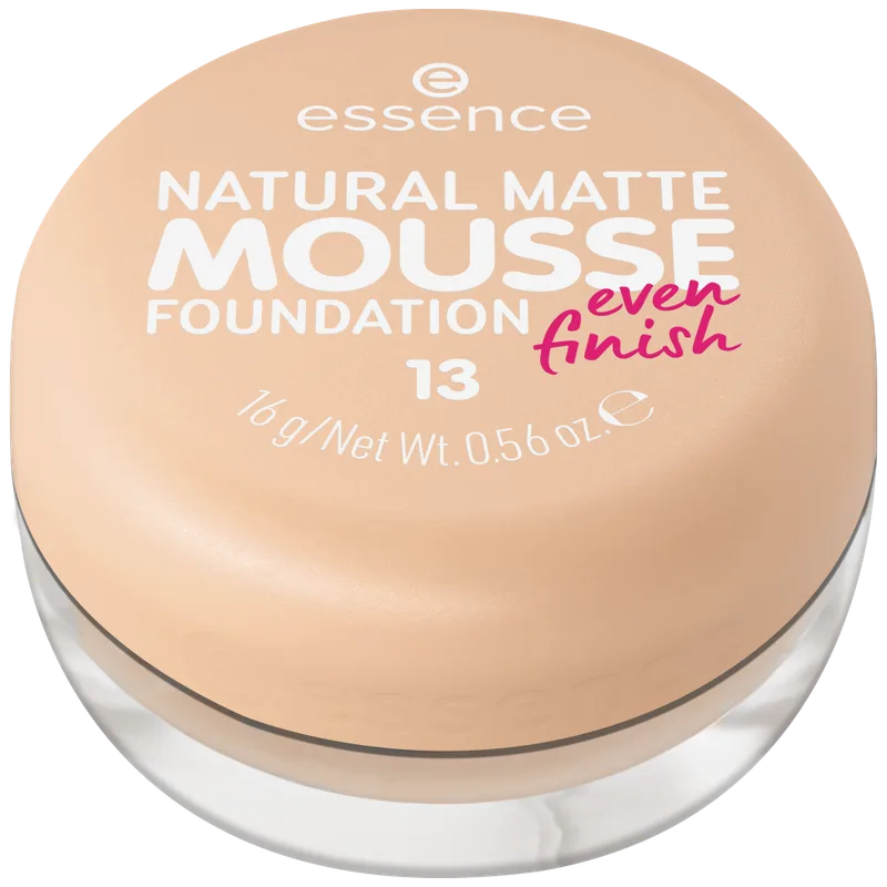 Natural Matte Mousse Foundation, 13