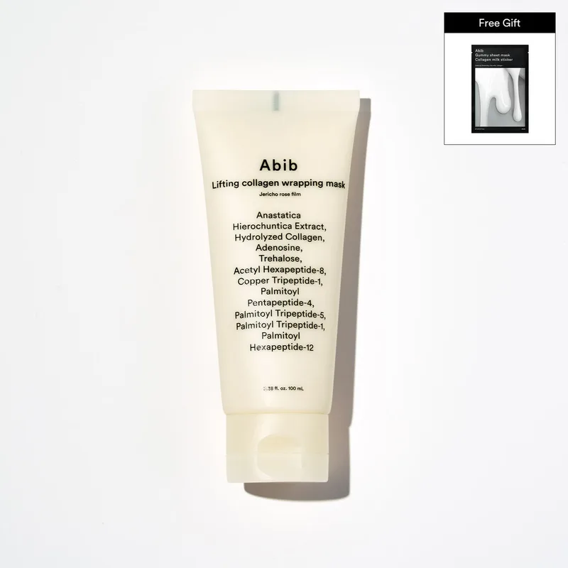 Abib Lifting collagen wrapping mask, Jericho rose film