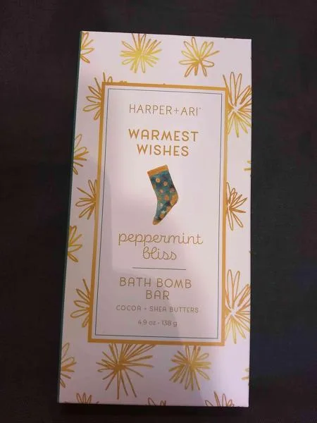 Warmest Wishes Bath Bomb Bar, Peppermint Bliss