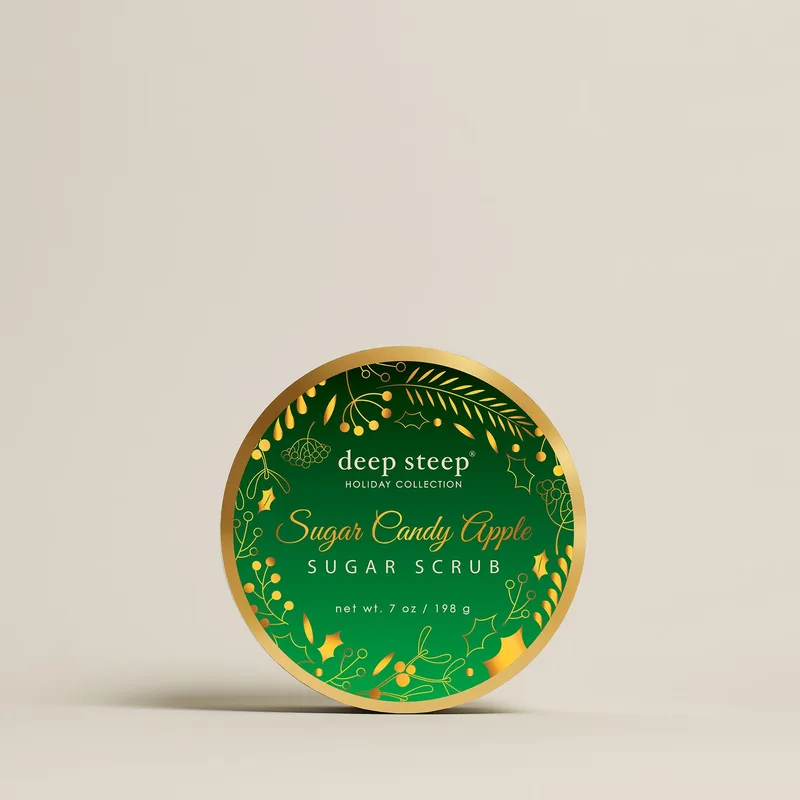 Holiday Sugar Scrub, Sugar Candy Apple