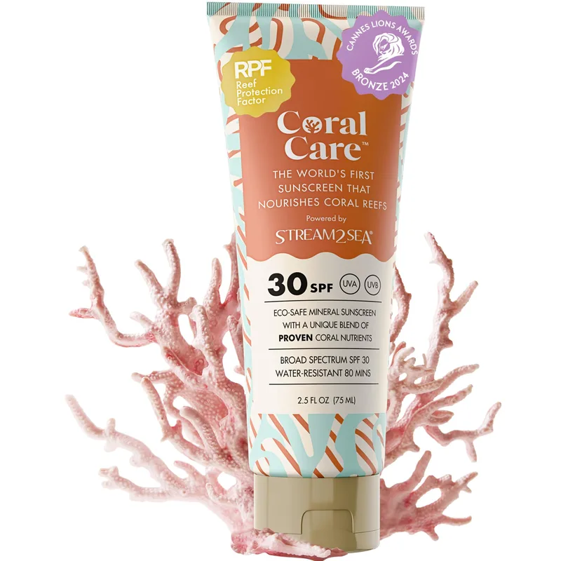 Coral Care Eco-Safe Mineral Sunscreen Lotion, SPF 30
