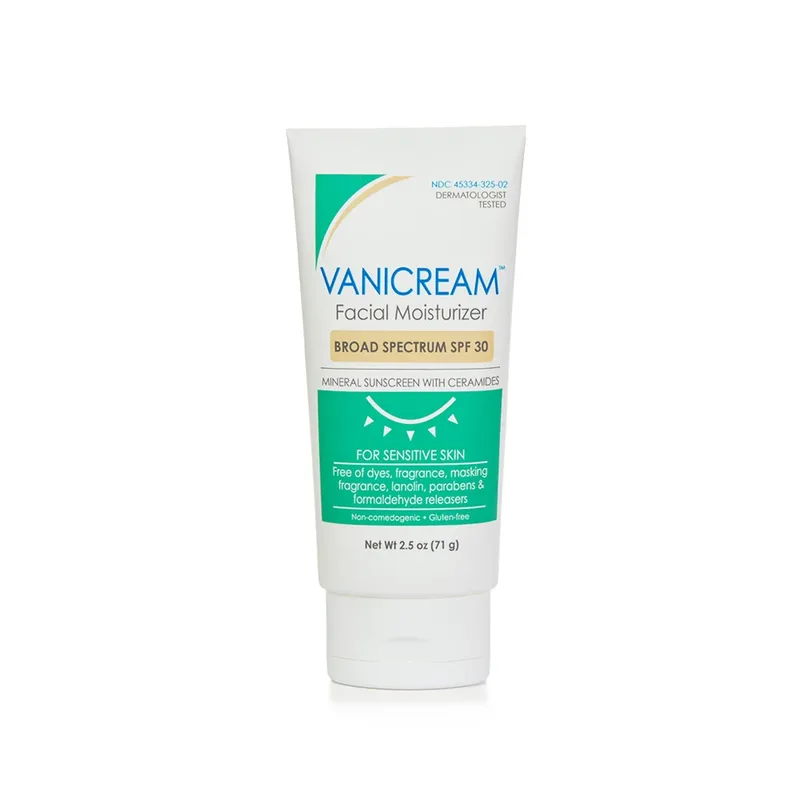 Facial Moisturizer Mineral Sunscreen With Ceramides, SPF 30