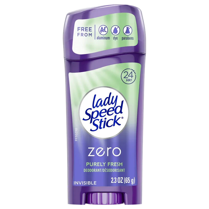 Zero Invisible Deodorant, Purely Fresh