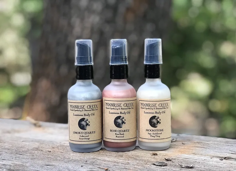 Luminous Body Oil, Amathyst Blend