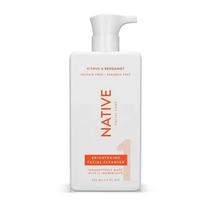 Vitamin C Brightening Citrus and Bergamot Facial Cleanser