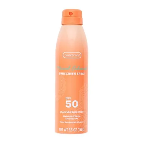Mineral-Enhanced Sunscreen Spray, SPF 50