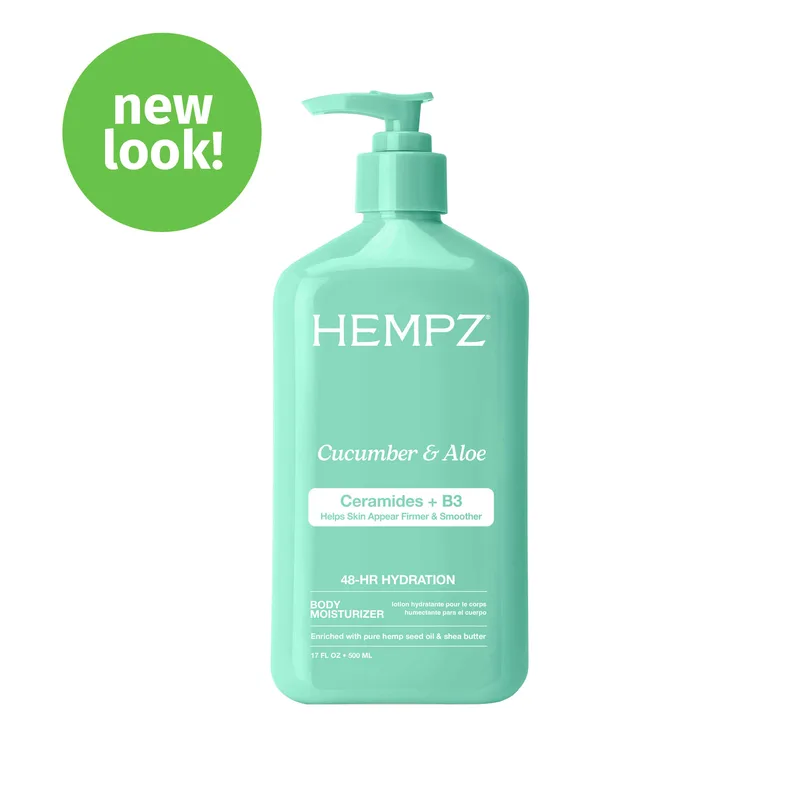 Beauty Actives Body Moisturizer, Cucumber & Aloe