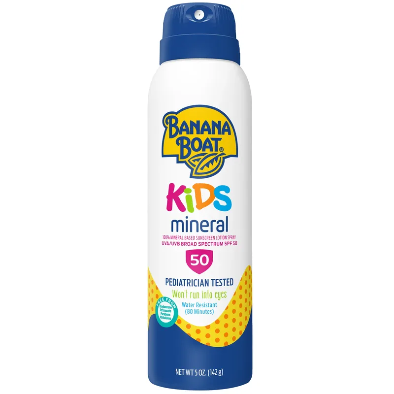 Kids 100% Mineral Sunscreen Spray, SPF 50