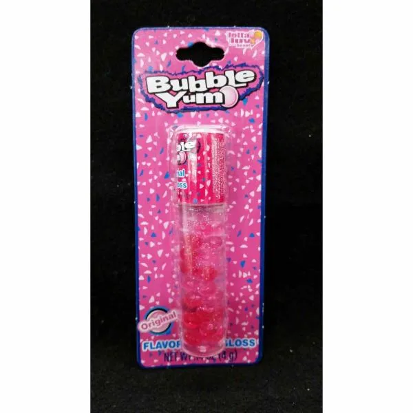 Flavored Lip Gloss, Bubble Yum (2019 formulation)