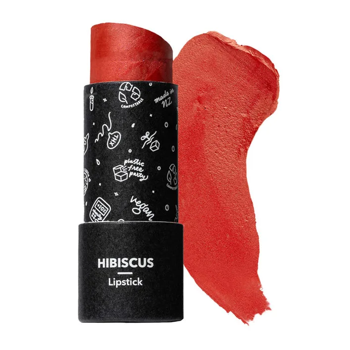 Satin Matte Lipstick, Hibiscus