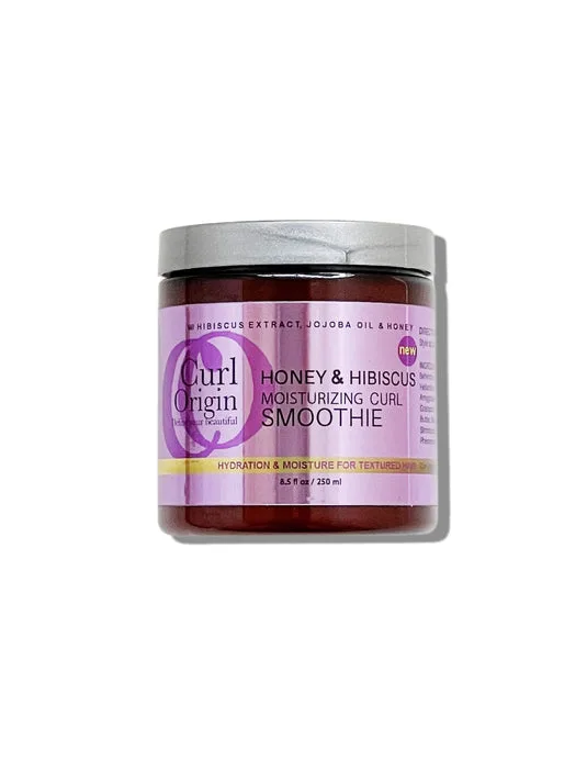 Moistuizing Curl Smoothie, Honey & Hibiscus