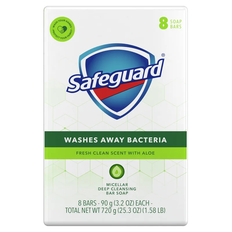 White With Touch of Aloe Bar Soap