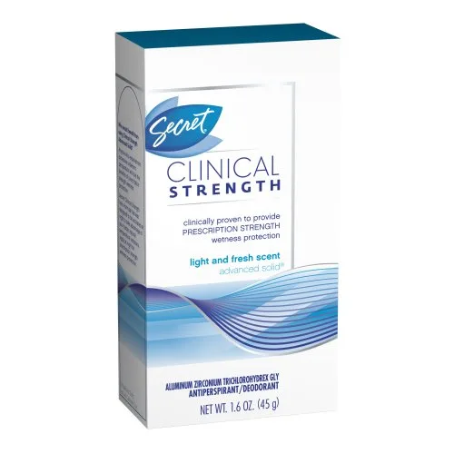 Clinical Soft Solid Antiperspirant and Deodorant, Light & Fresh