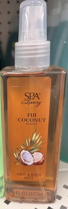 Hair & Body Mist, Fiji Coconut Scent