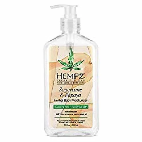 Herbal Body Moisturizer, Sugarcane & Papaya (2020 formulation)