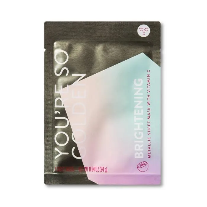 Beauty Brightening Metallic Sheet Mask