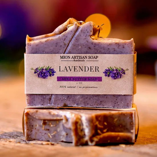 Shea Butter Soap, Lavender Soap