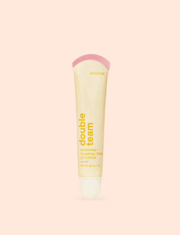 double team Tinted lip lotion, Pink 182