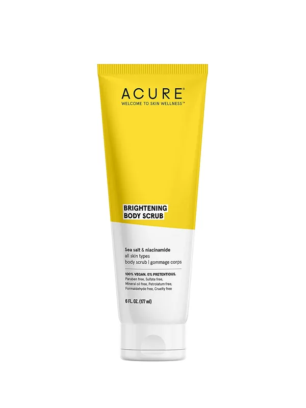 Brightening Body Scrub, Sea Salt & Niacinamide (2020 formulation)