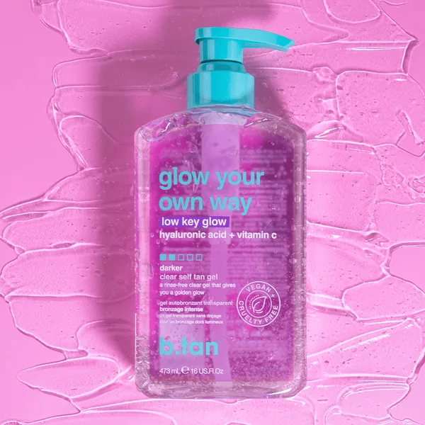 Glow Your Own Way Low Key Glow, Clear Self Tan Gel