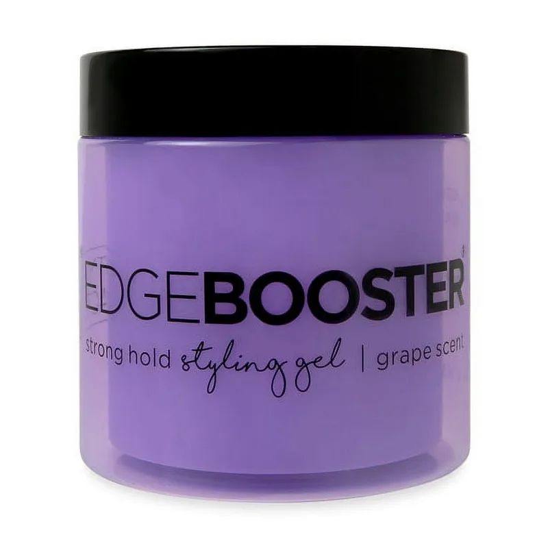 Edge Booster Strong Hold Styling Gel, Grape scented