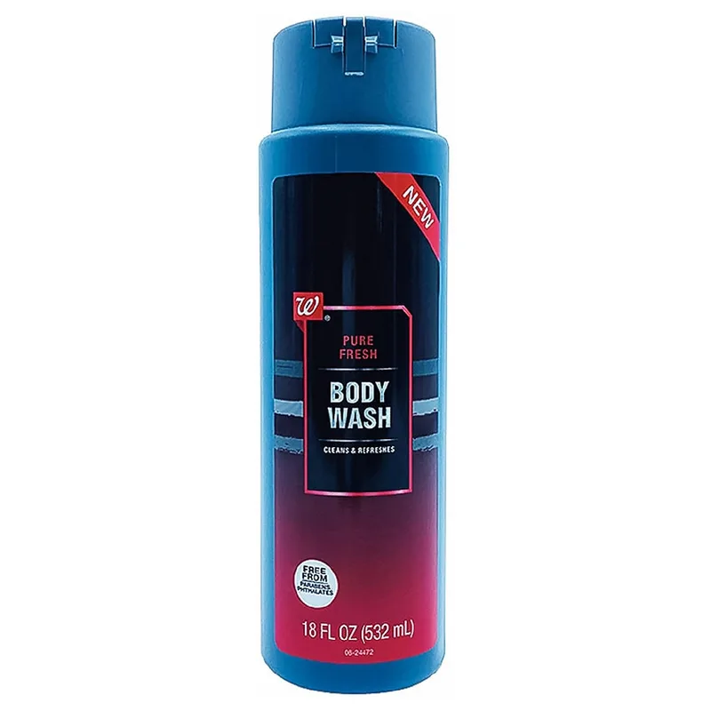 Walgreen Body Wash, Pure Fresh