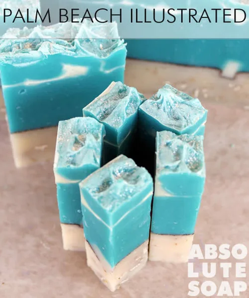PALM BEACH ILLUSTRATED: Tropical Blend Handmade Soap