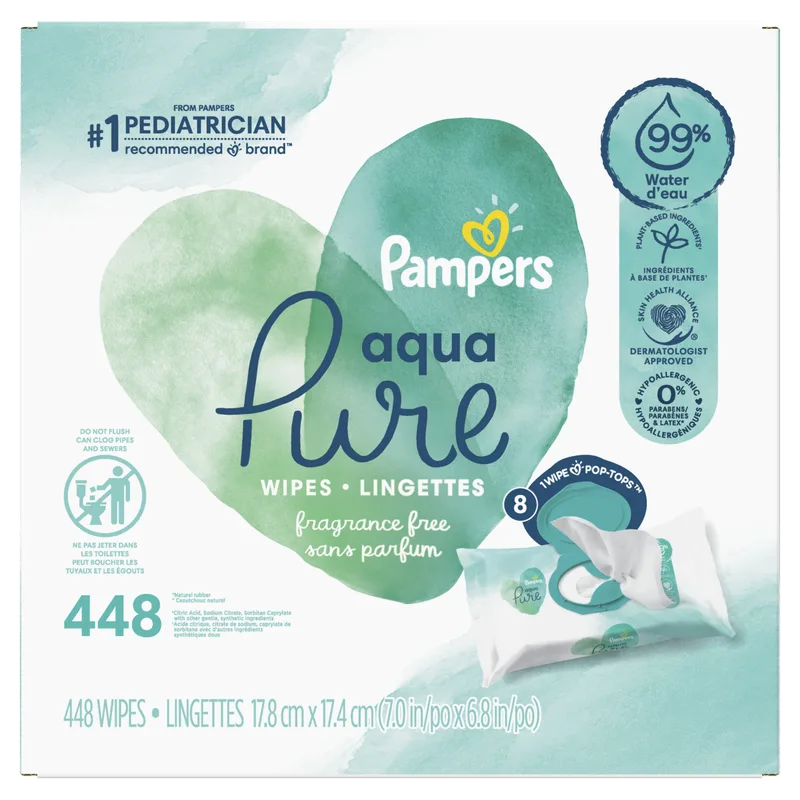 Aqua Pure Wipes