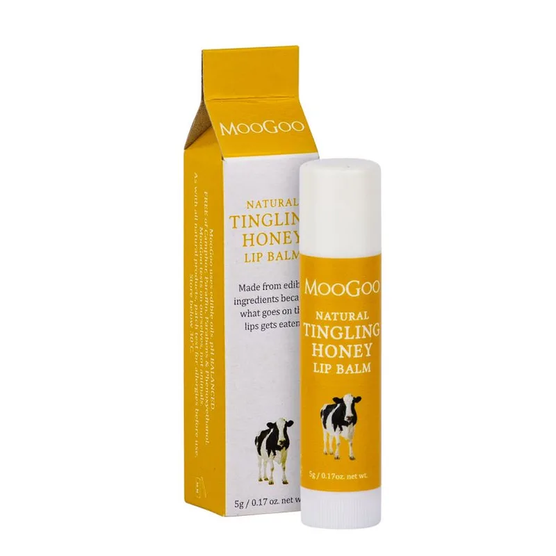 Edible Lip Balm, Tingling Honey