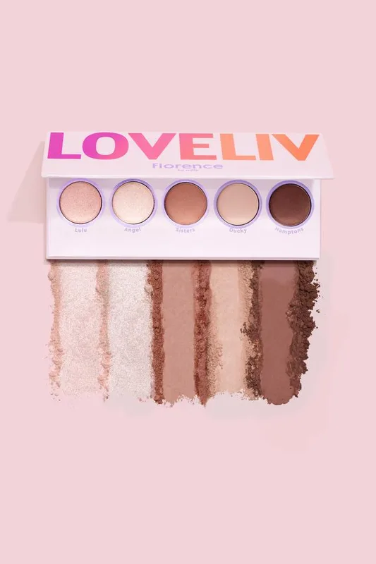 LOVELIVE Eyeshadow Palette, (Ducky, Hamptons, Sisters) (2019 formulation)