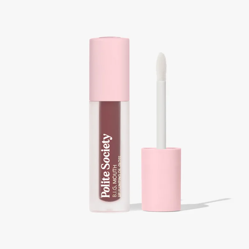 B.I.G. Mouth Lip Plumping Oil Gloss, Loud & Proud