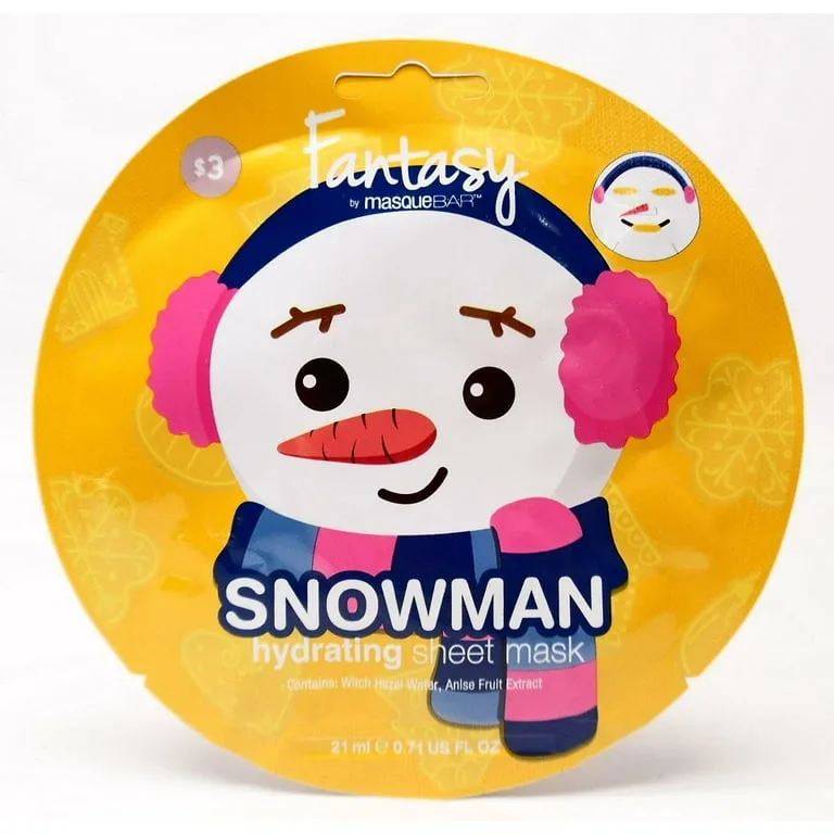 Fantasy Hydrating Sheet Mask, Snowman