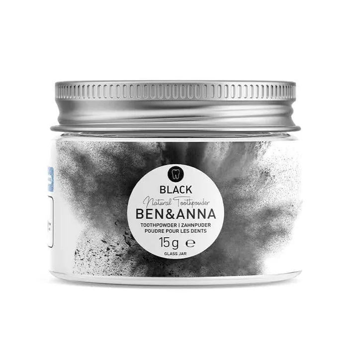 Activated Carbon Toothpaste Powder, Black