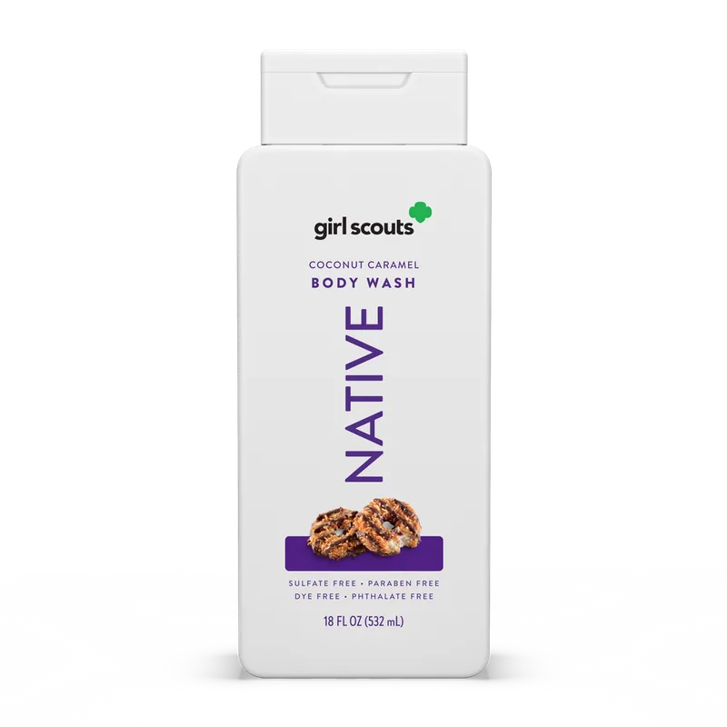 Girl Scouts Body Wash, Coconut Caramel