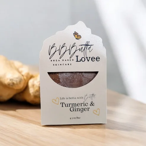 Specialty Shea Soap, Turmeric, Honey, and Ginger