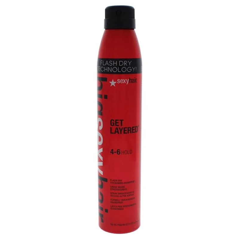 Big Sexy Hair Get Layered , Flash Dry Thickening Hair Spray