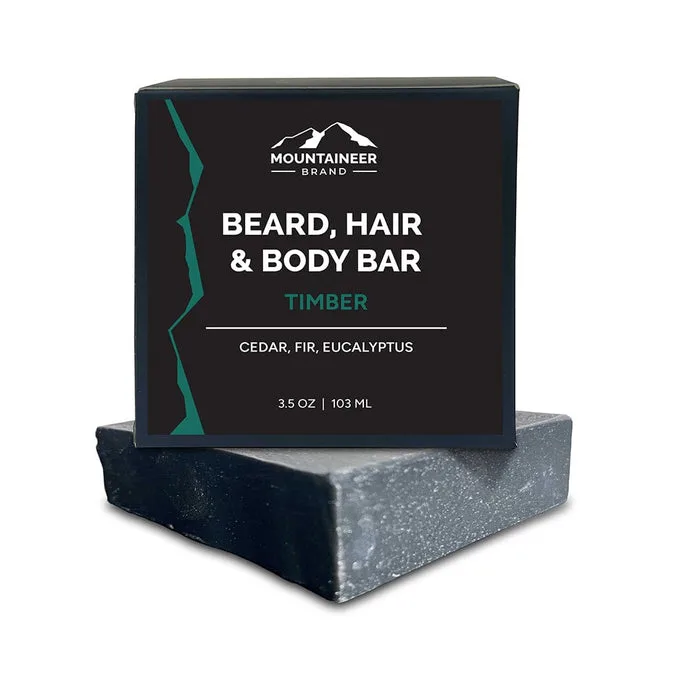 Natural Bar Soap, Timber
