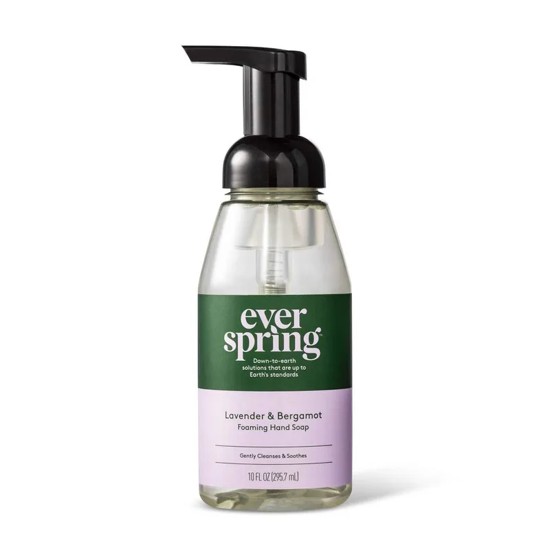 Spring Foaming Hand Soap, Lavender & Bergamot (2019 formulation)