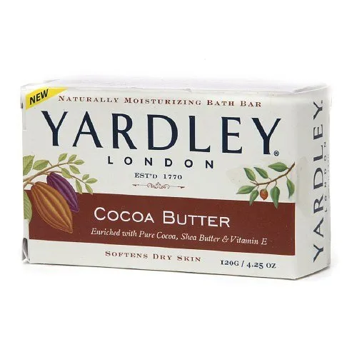 Naturally Moisturizing Bath Bar Soap, Cocoa Butter (2019 formulation)