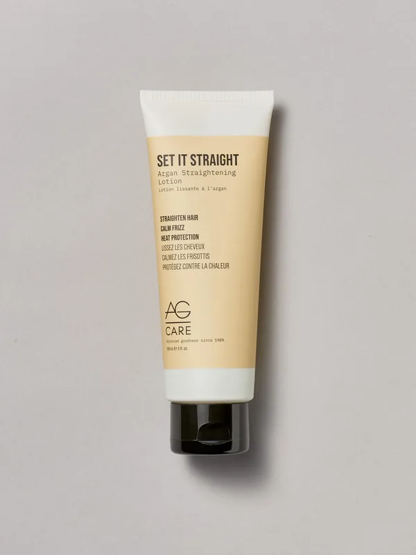 Smooth Set it Straight Argan Straightening Lotion