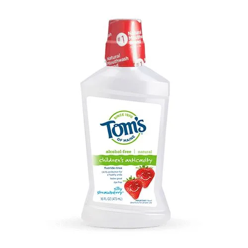 Children's Anticavity Fluoride Rinse, Silly Strawberry (2019 formulation)